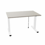 DESK "T" LEGS WITH ADJUSTABLE HEIGHT (AUTOMATIC SYSTEM) BASIC (W. 120 D. 80 H. 130 )