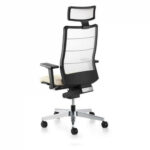 Interstuhl High Swivel Office Chair with Headrest and Armrests - (German Made) - Black - 3C72