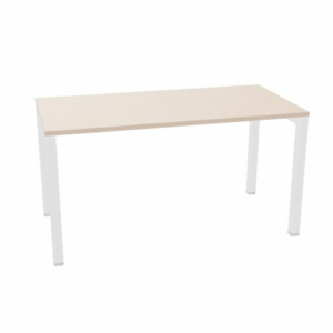 DESK WITH BRIDGE LEGS "OXI Q" (W. 140 D. 70 H. 73,6 )