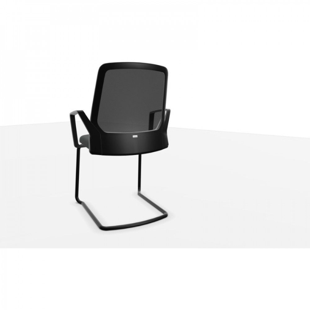 Interstuhl Cantilever Frame Chair with Armrests - Image 4