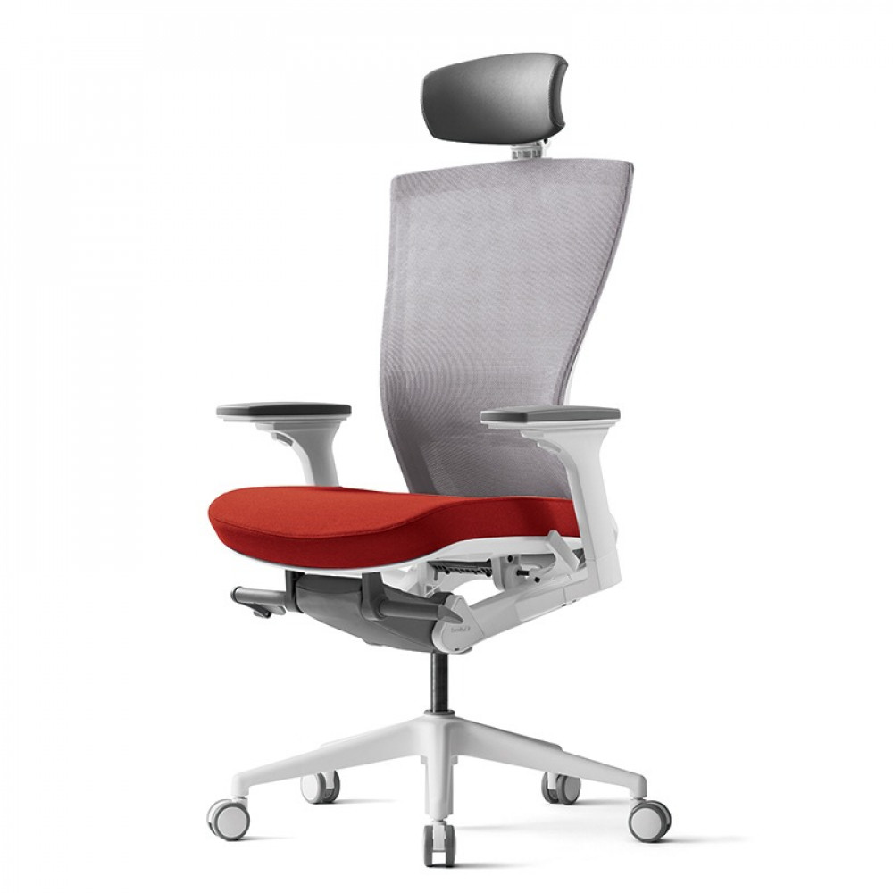 Bashtoul swivel office chair with headrest and armrests - Image 2