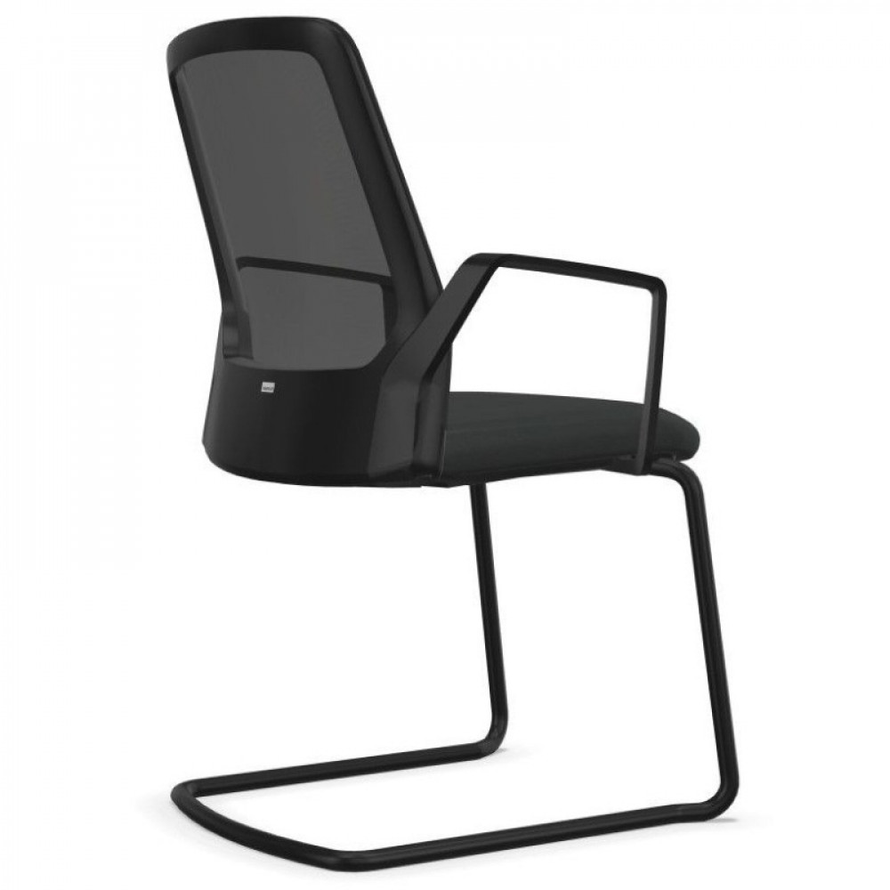Interstuhl Cantilever Frame Chair with Armrests - Image 3